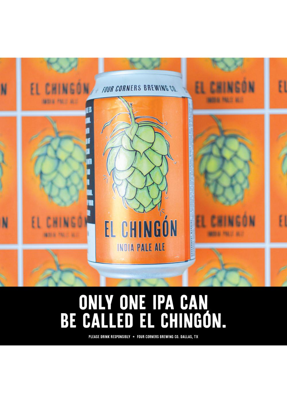 Four Corners El Chingon IPA Beer; image 2 of 3