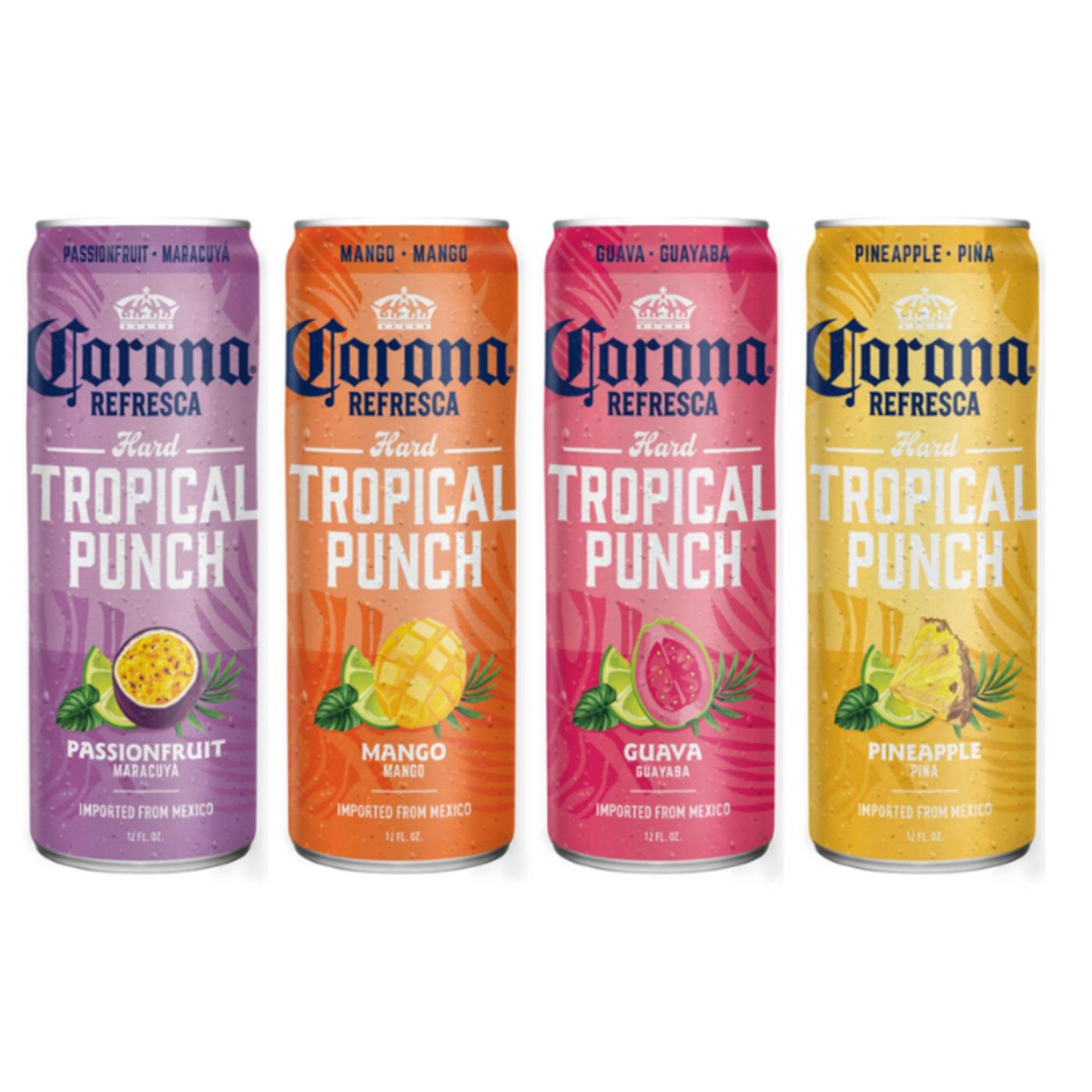 Corona Refresca Hard Tropical Punch Variety Pack 12 oz Cans, 12 pk; image 3 of 10