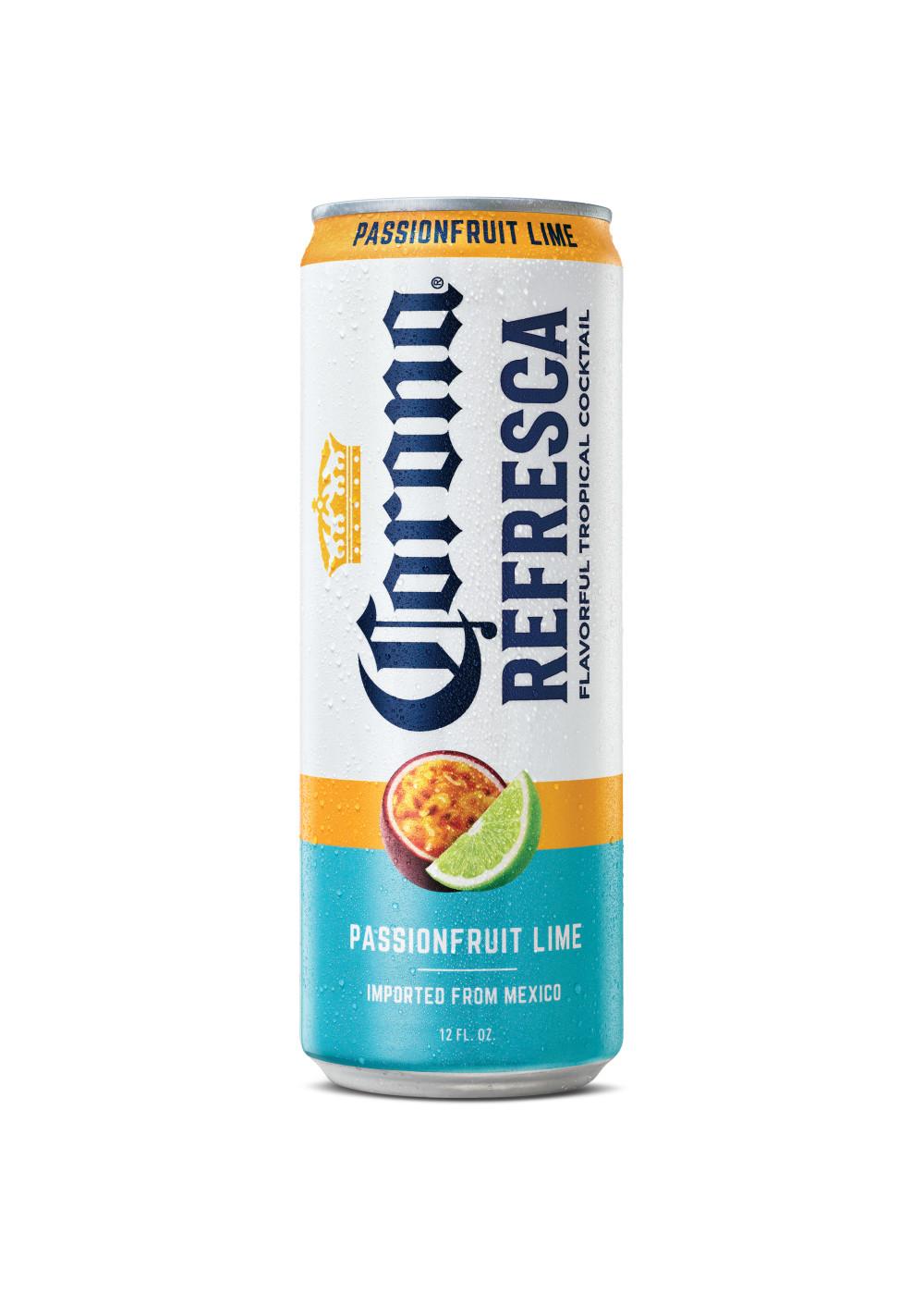 Corona Refresca Passionfruit Lime Spiked Tropical Cocktail 6 pk Cans; image 3 of 3