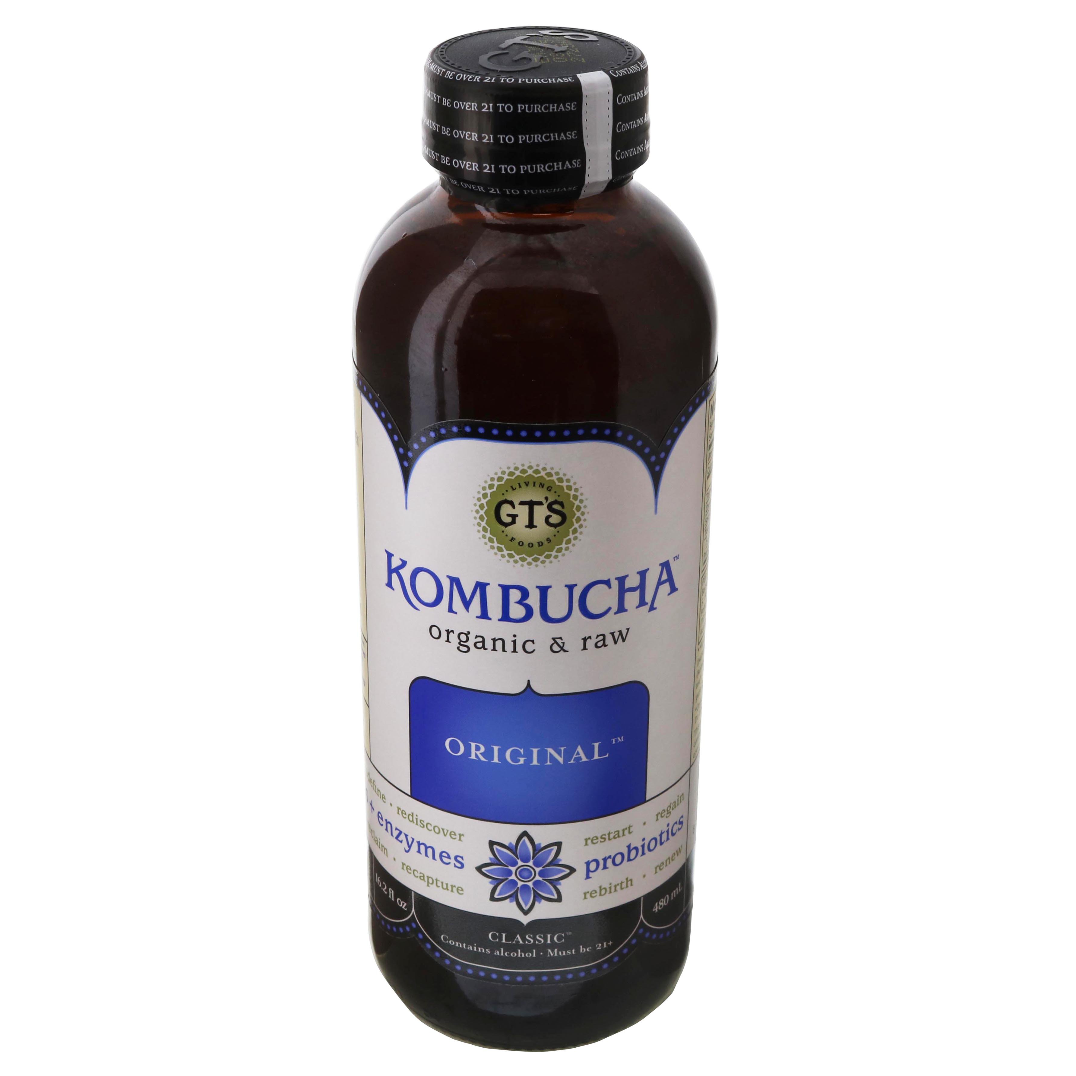 GT's Classic Original Organic & Raw Kombucha Shop Malt Beverages