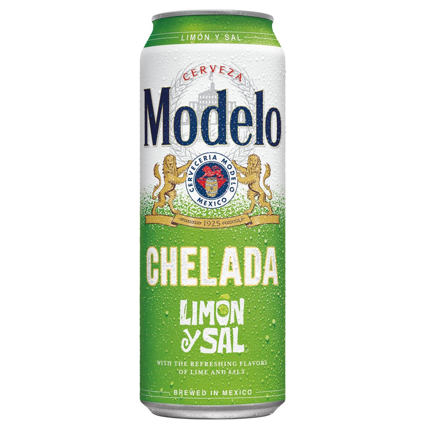 Modelo Chelada Limon y Sal Mexican Import Flavored Beer 24 oz Can; image 1 of 9