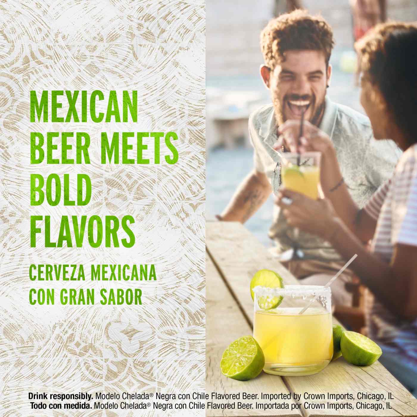 Modelo Chelada Limón y Sal Mexican Import Flavored Beer; image 3 of 6