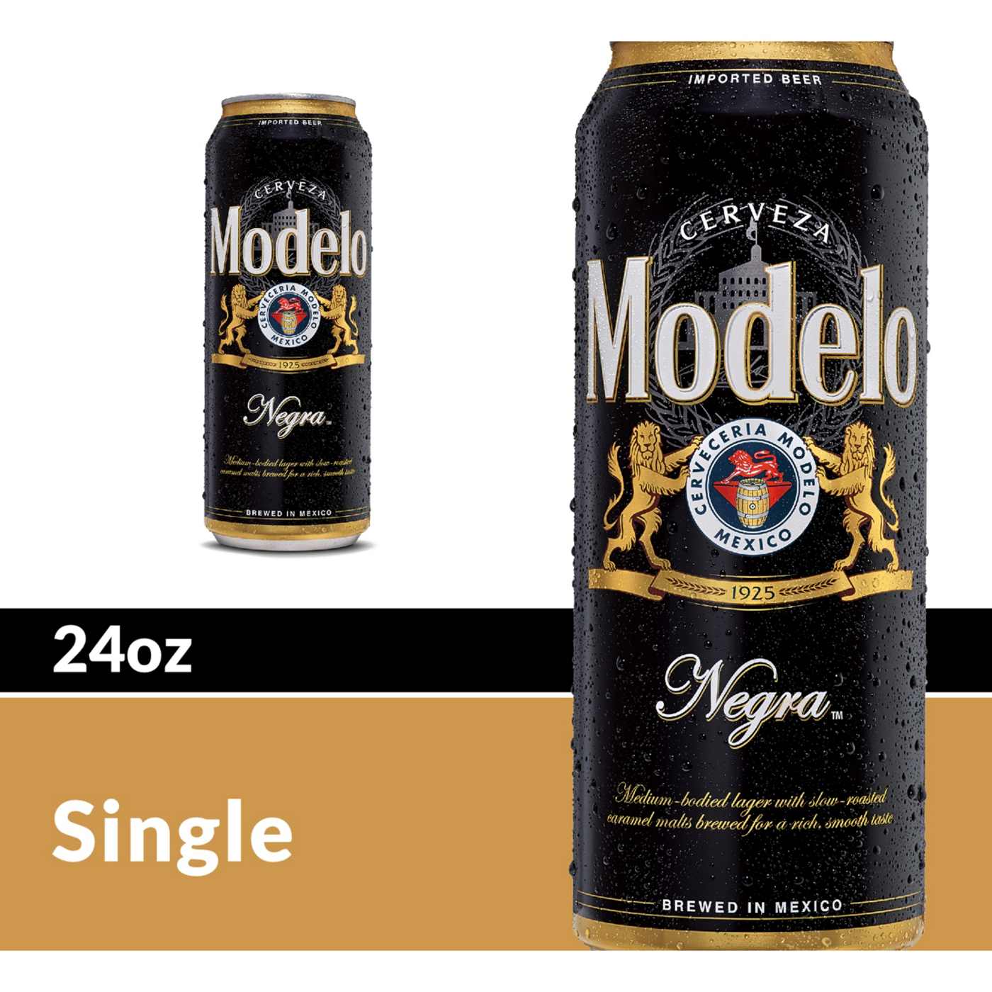 Modelo Negra Amber Lager Mexican Import Beer 24 oz Can; image 8 of 9