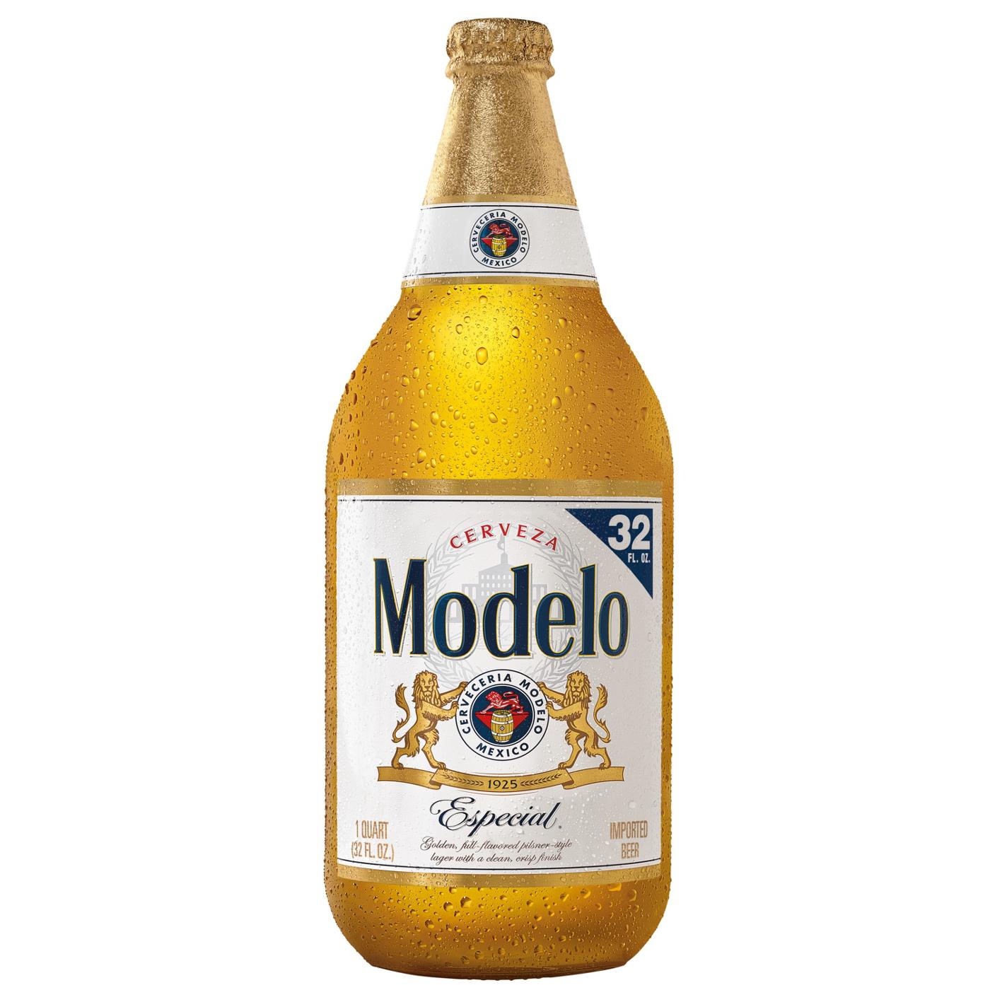 Modelo Especial Mexican Lager Import Beer 32 oz Bottle; image 1 of 10