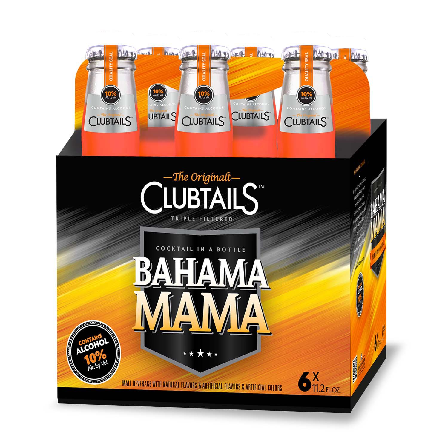 Clubtails Bahama Mama Cocktail 11.2 oz Bottles Shop Malt beverages