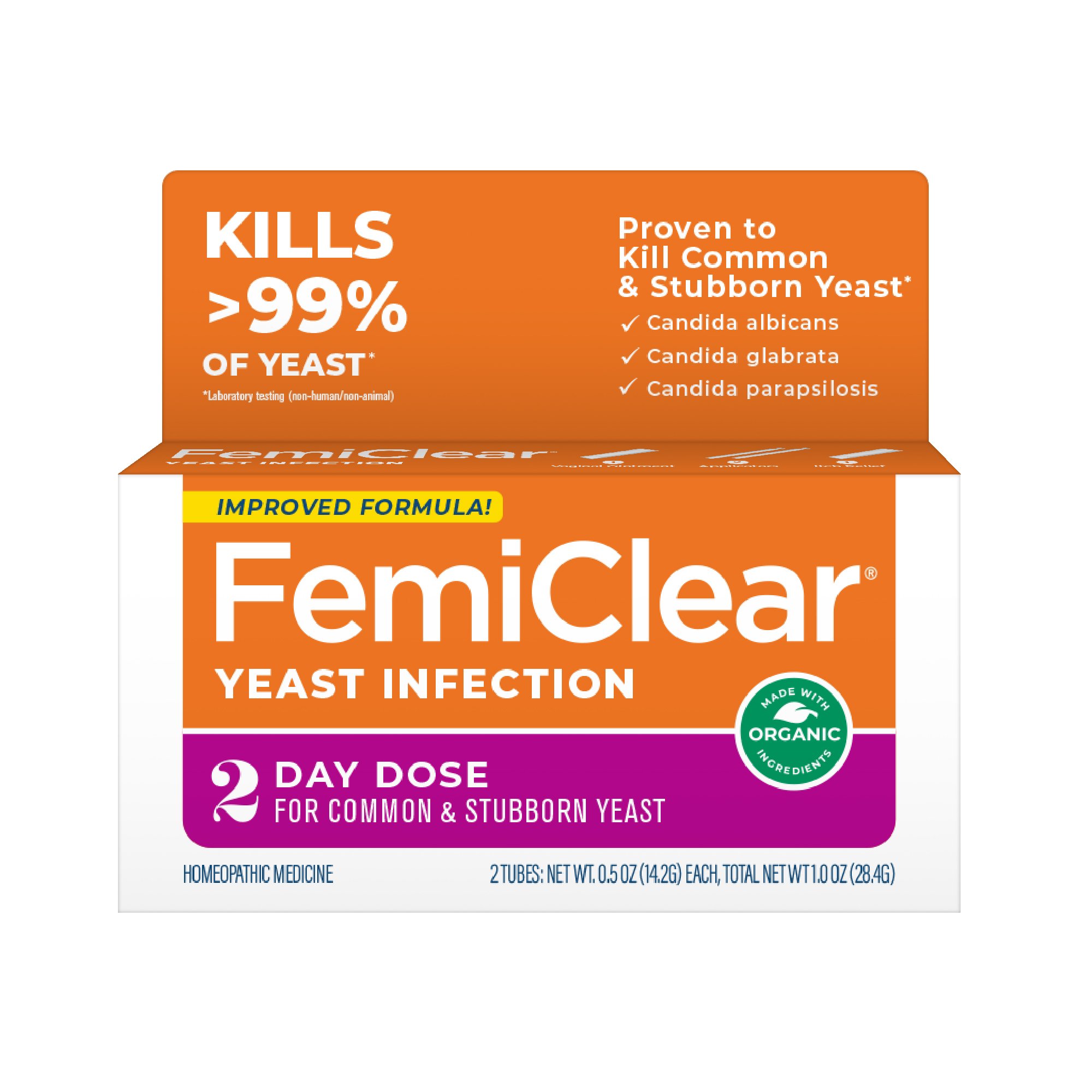 Femiclear 2 Day Yeast Infection Treatment Shop Medicines And Treatments