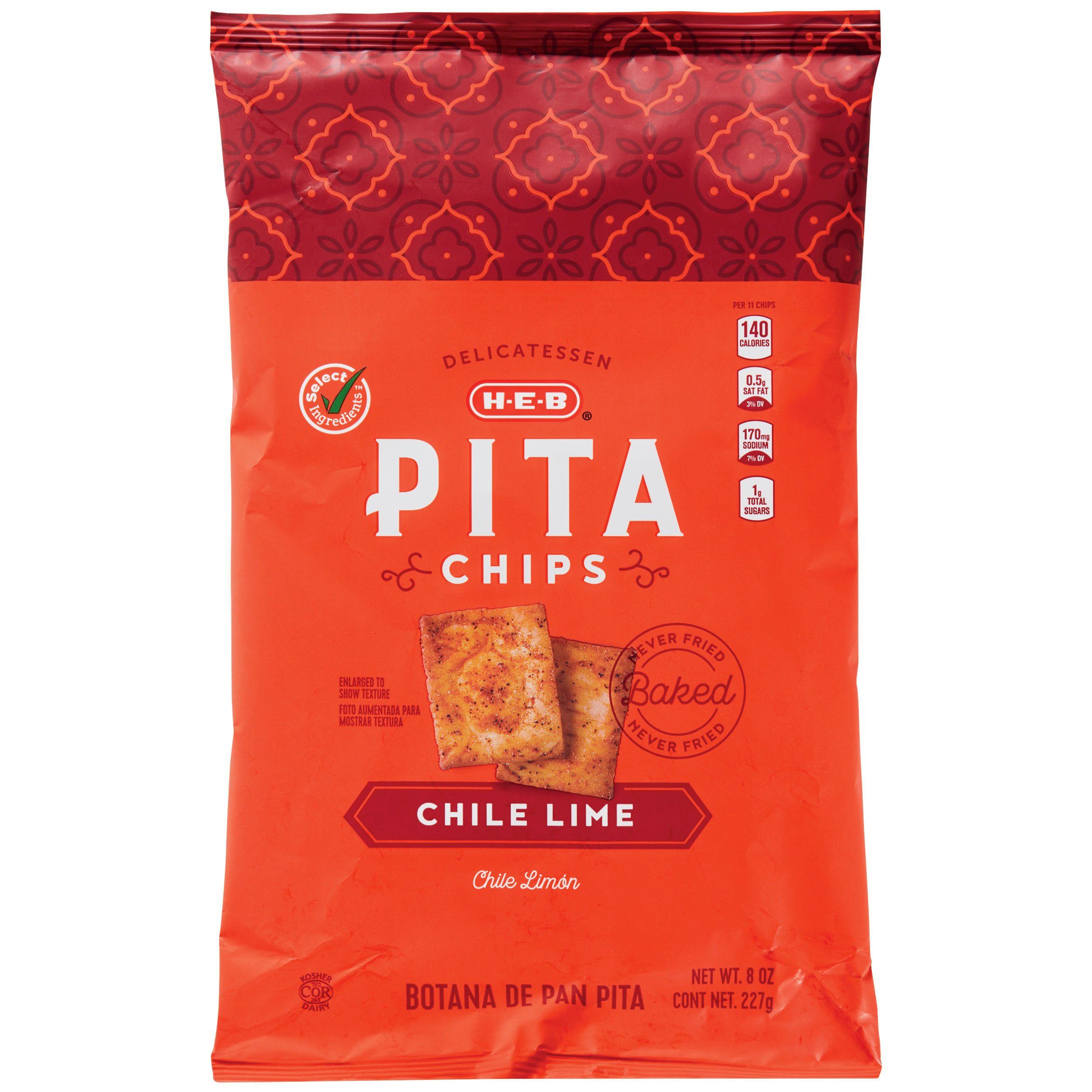 HEB Chili Lime Pita Chips Shop Chips at HEB