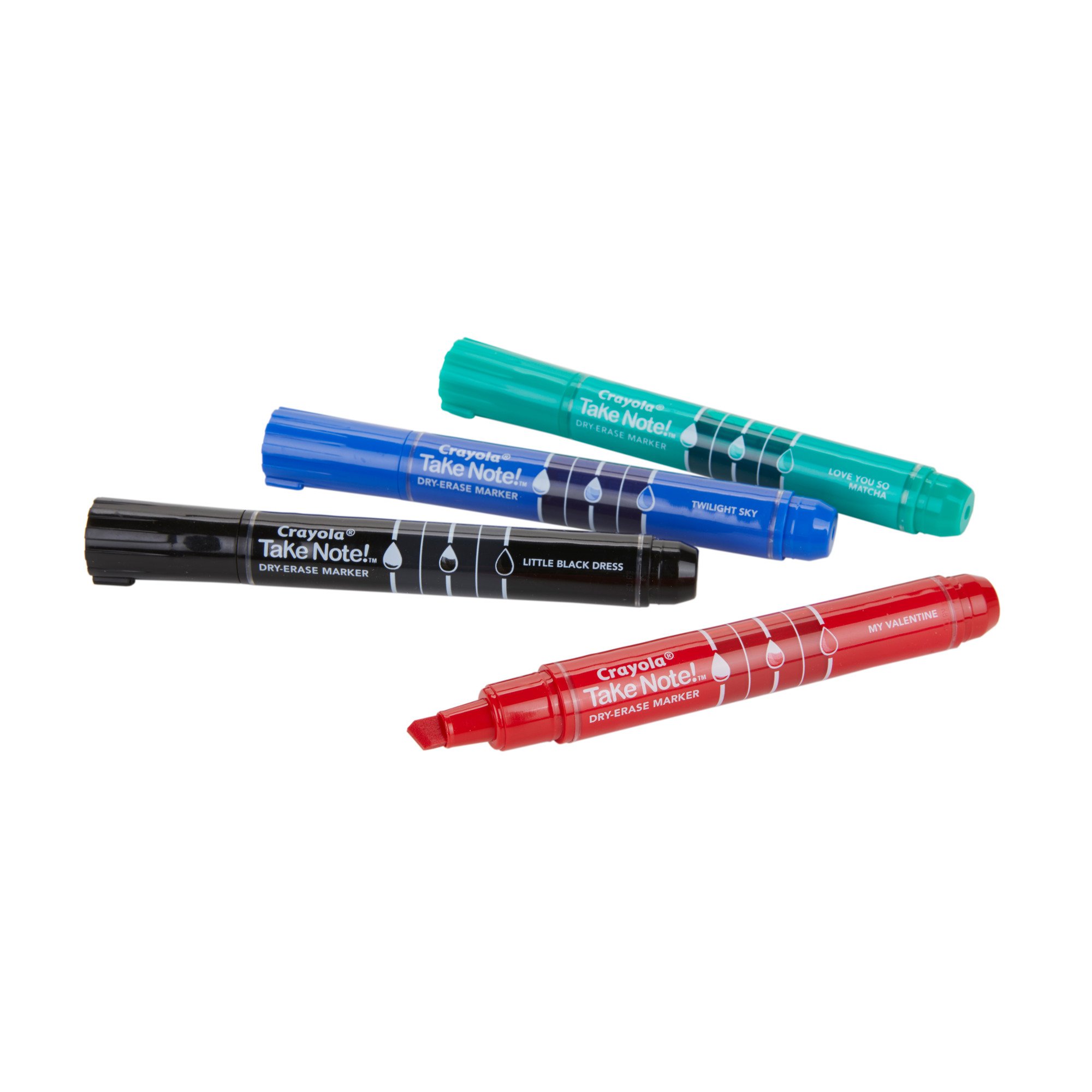 Crayola Take Note Chisel Tip Dry Erase Markers