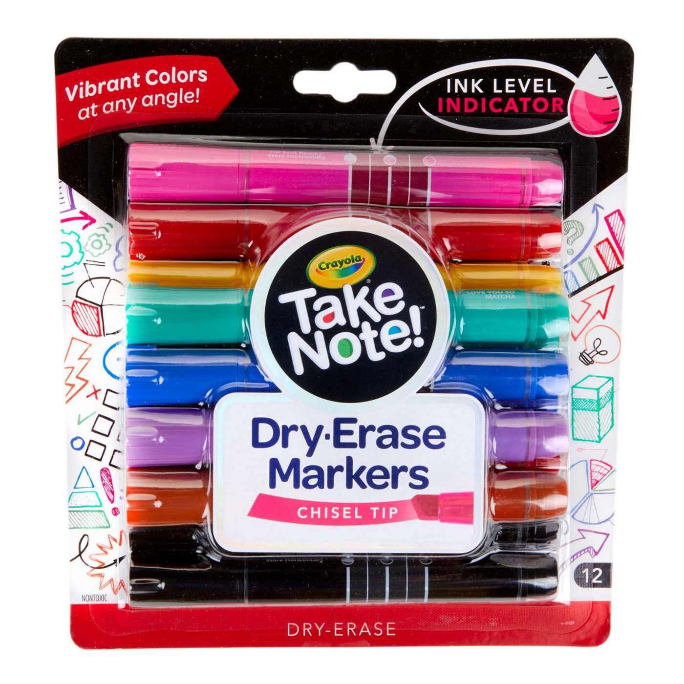 Crayola Take Note Dry Erase Markers - Shop Highlighters & Dry-Erase at H-E-B