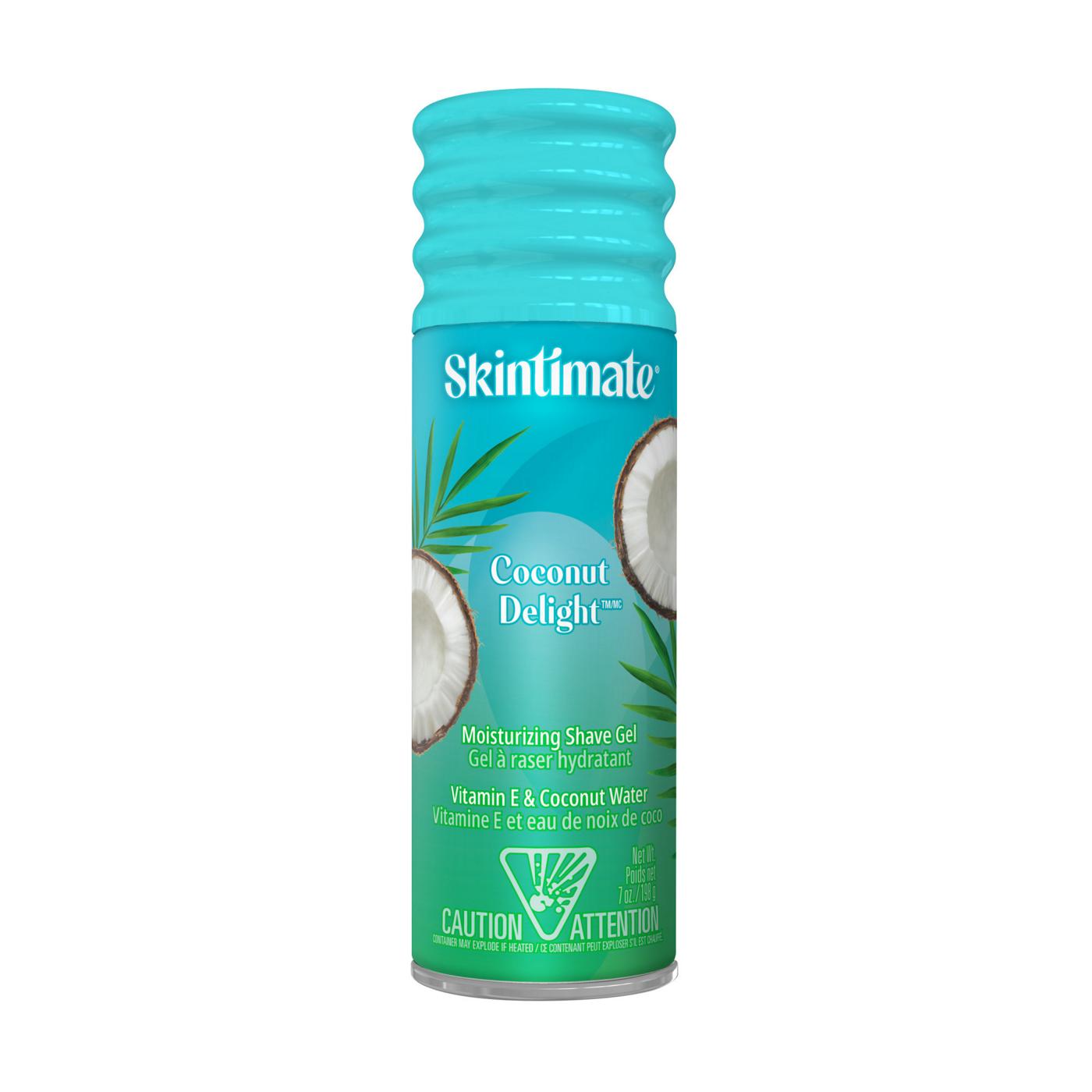 Skintimate Coconut Delight Moisturizing Shave Gel; image 1 of 7