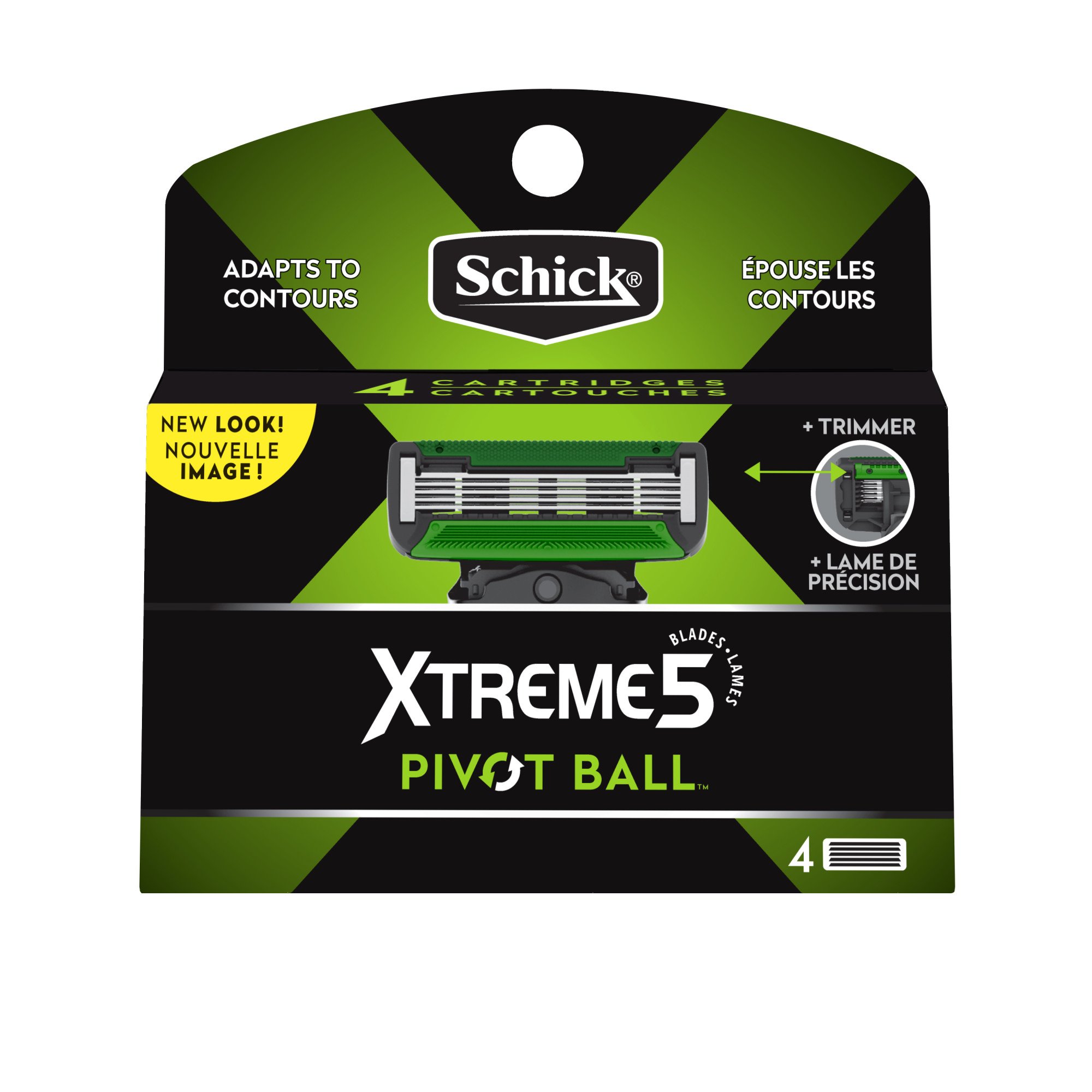 Schick Xtreme 5 Pivot Ball Cartridges - Shop Shaving ...