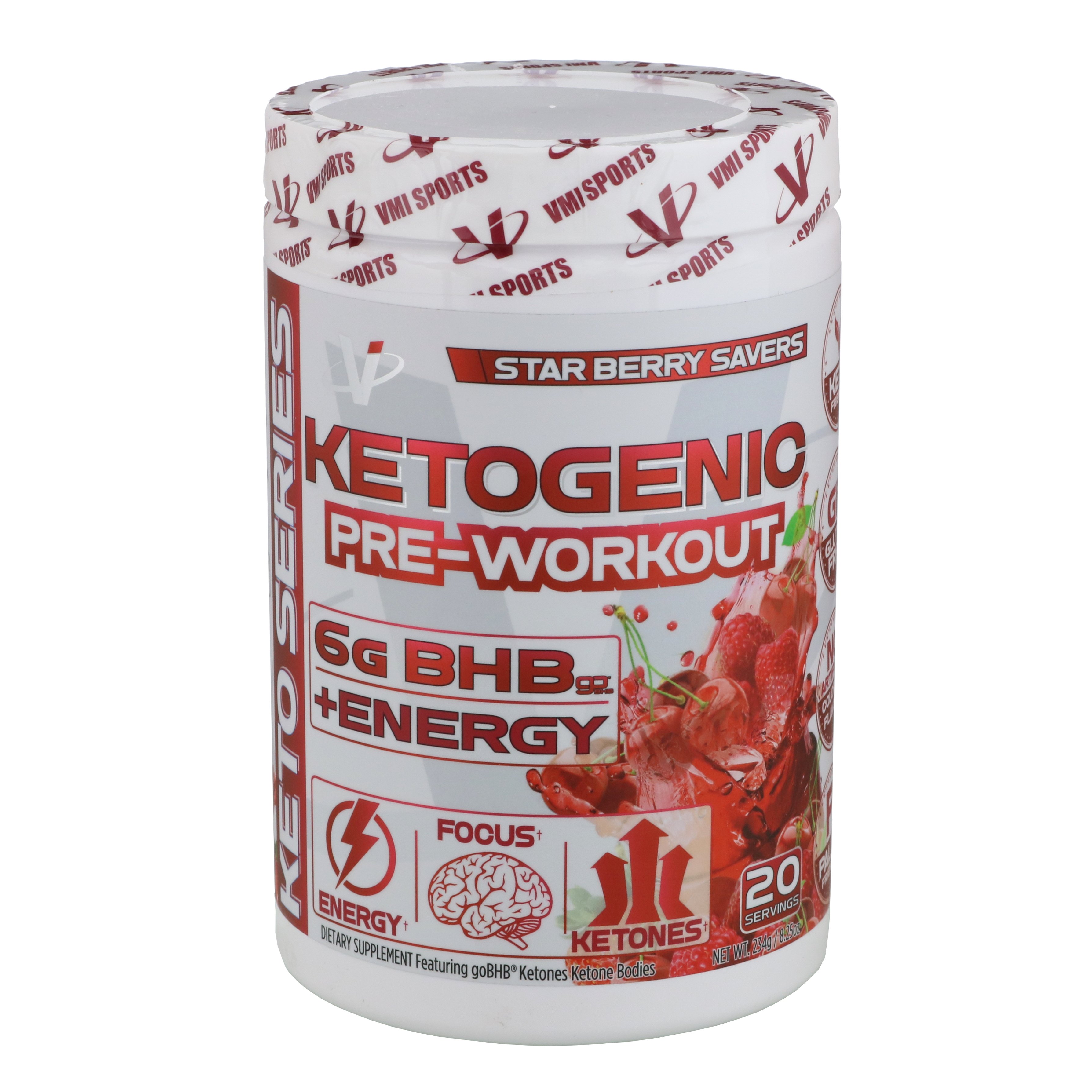 VMI Ketogenic Star Berry Savers PreWorkout Shop Diet & Fitness at HEB