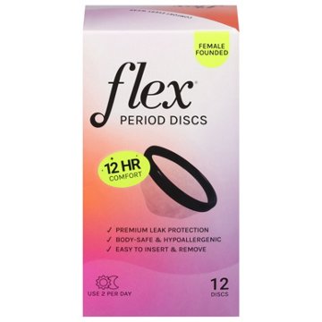 Flex Period Discs, 12 ct