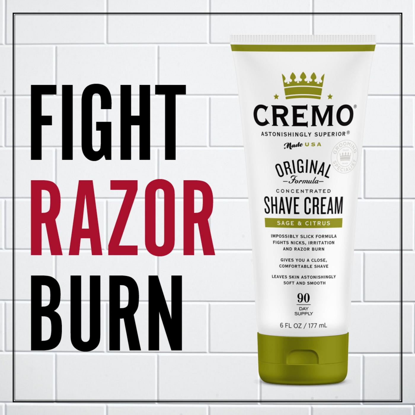 Cremo Shave Cream - Sage & Cistrus; image 2 of 6