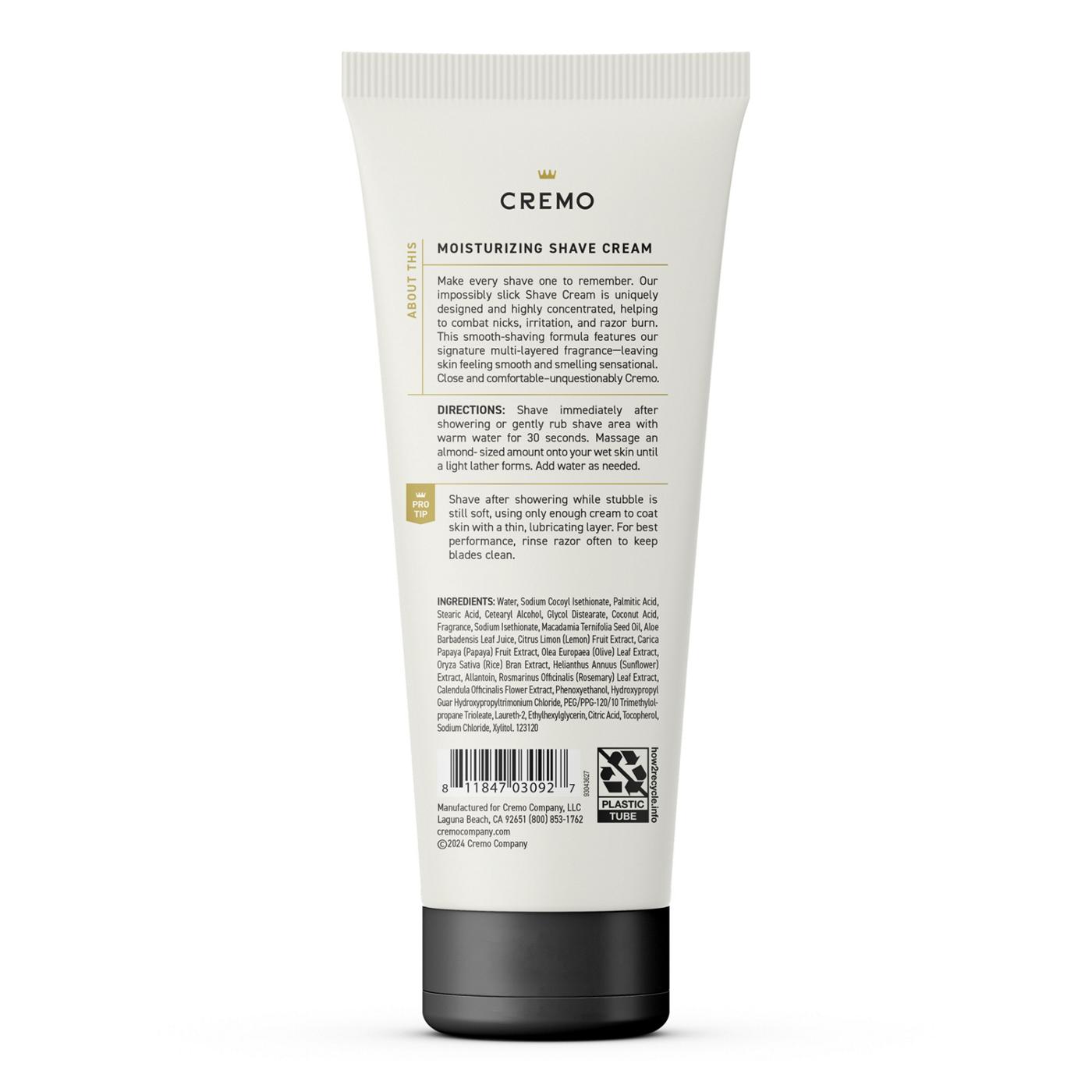 Cremo Shave Cream - Sage & Citrus; image 3 of 7