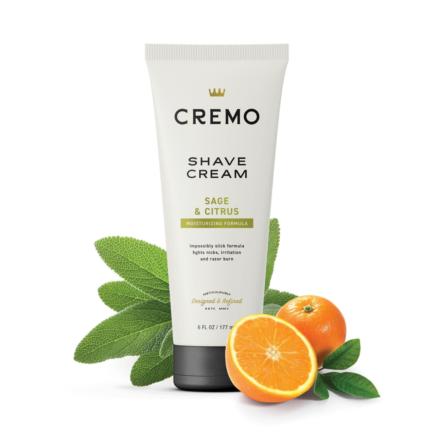 Cremo Shave Cream - Sage & Citrus; image 4 of 7