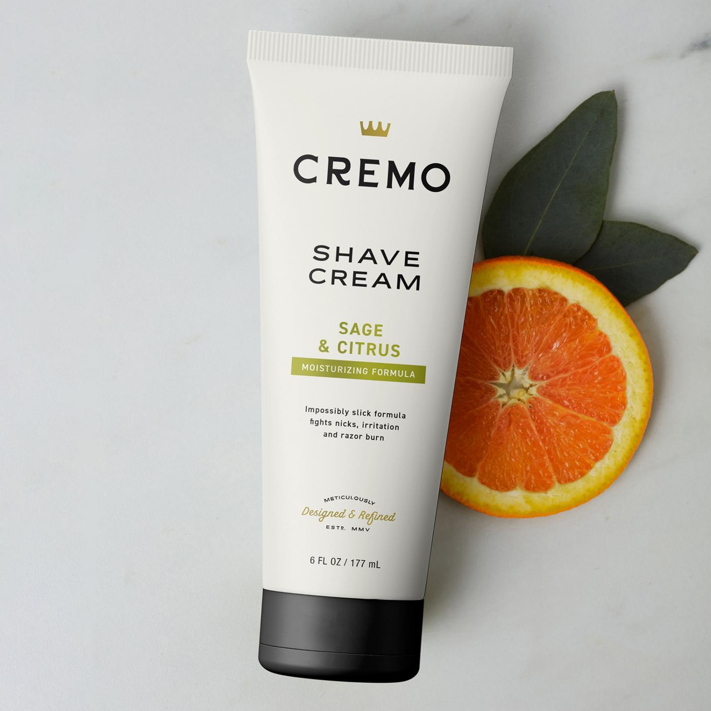 Cremo Shave Cream - Sage & Citrus; image 4 of 7