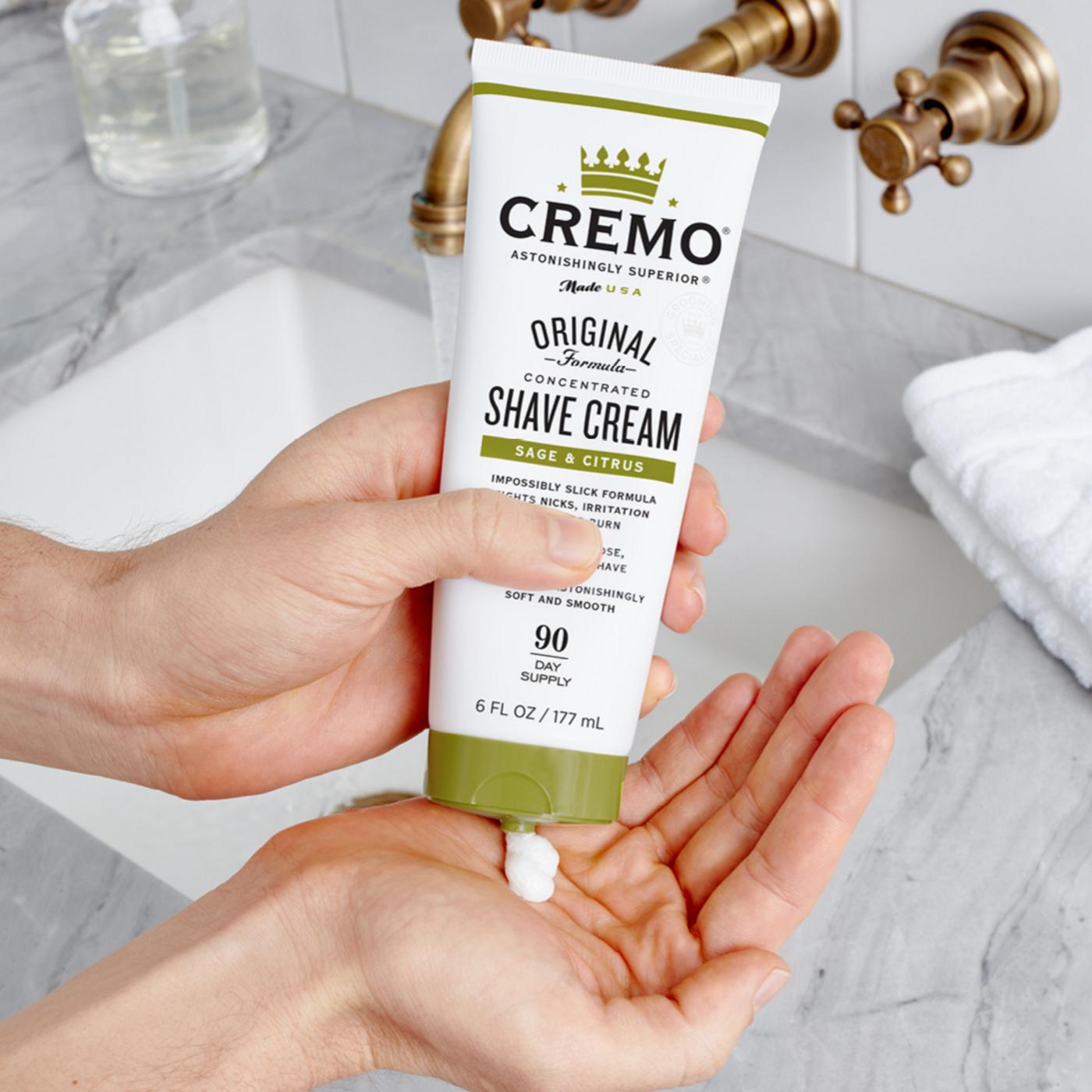 Cremo Shave Cream - Sage & Cistrus; image 5 of 6