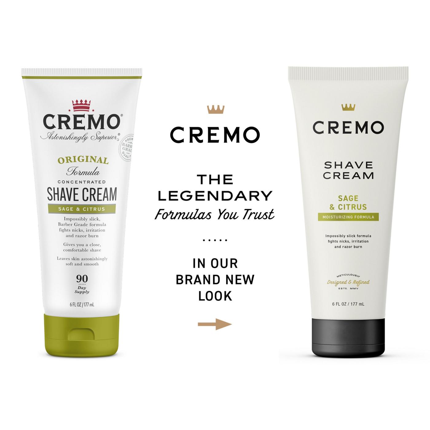 Cremo Shave Cream - Sage & Citrus; image 6 of 7