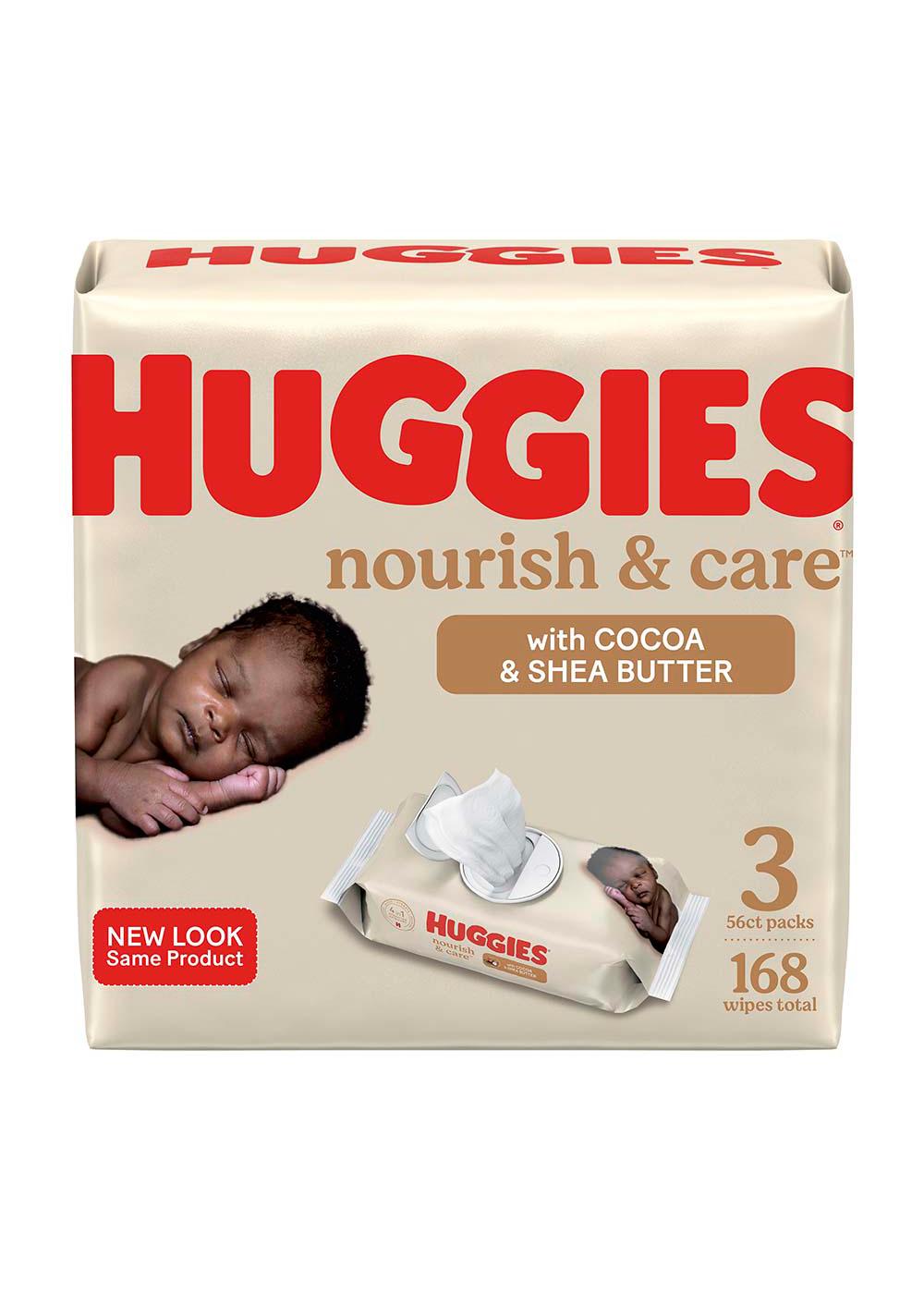 Huggies Nourish & Care Baby Wipes with Cocoa & Shea Butter; image 1 of 6