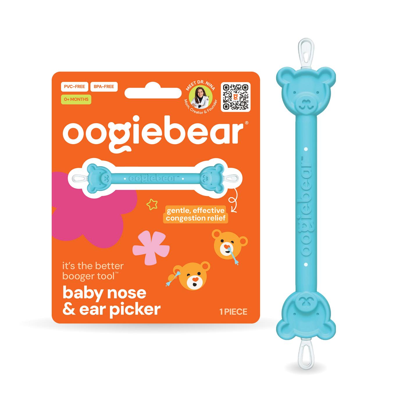 Oogiebear Baby Nose and Ear Cleaner, Booger and Ear Wax Picker; image 1 of 9