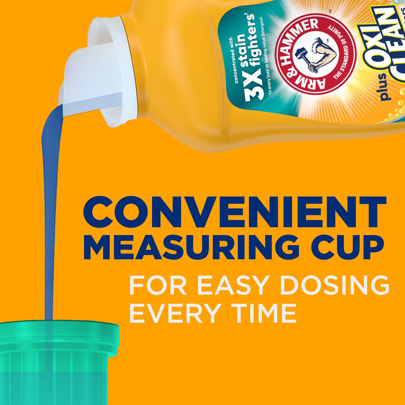 Arm & Hammer Plus OxiClean Sparkling Waters HE Liquid Laundry Detergent 77 Loads; image 6 of 10