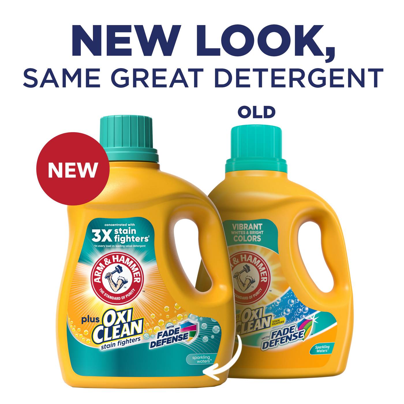 Arm & Hammer Plus OxiClean Sparkling Waters HE Liquid Laundry Detergent 77 Loads; image 10 of 10