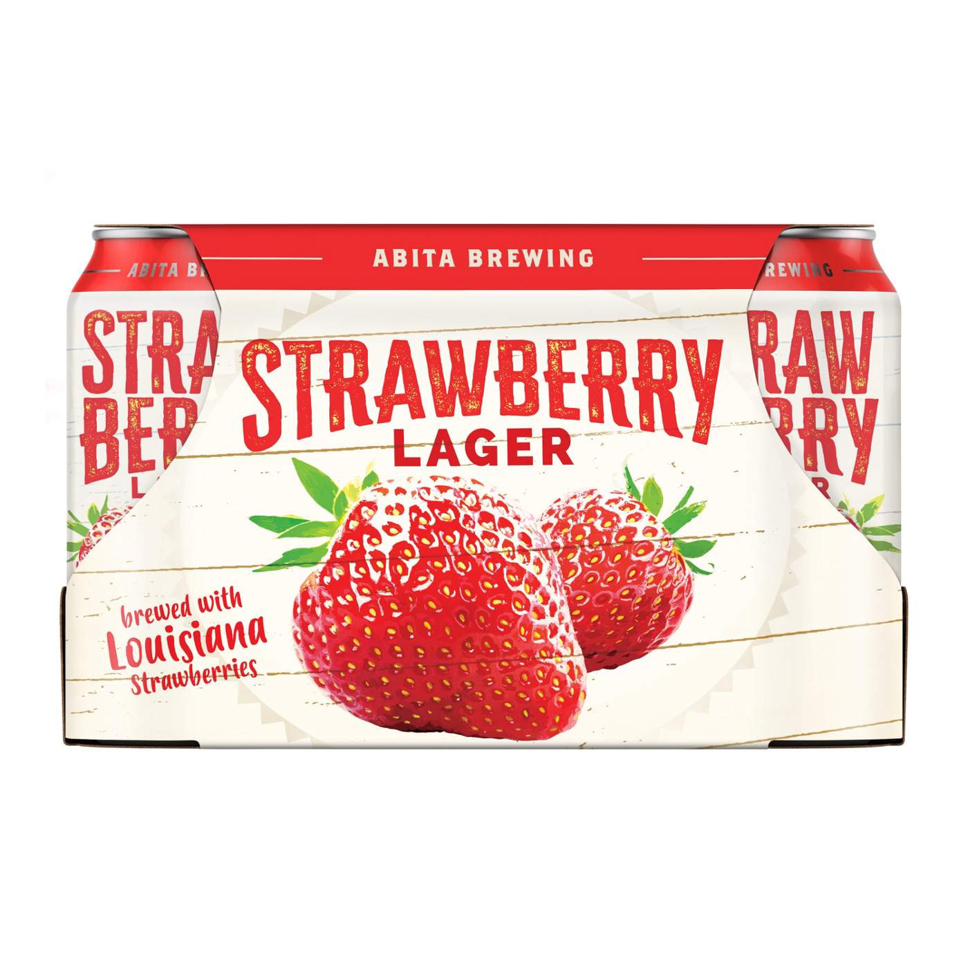 Abita Strawberry Lager Beer 12 oz Cans; image 2 of 2