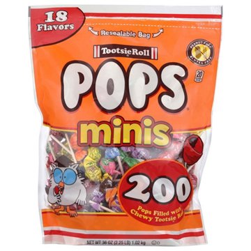 Tootsie Roll Pops Minis Halloween Candy