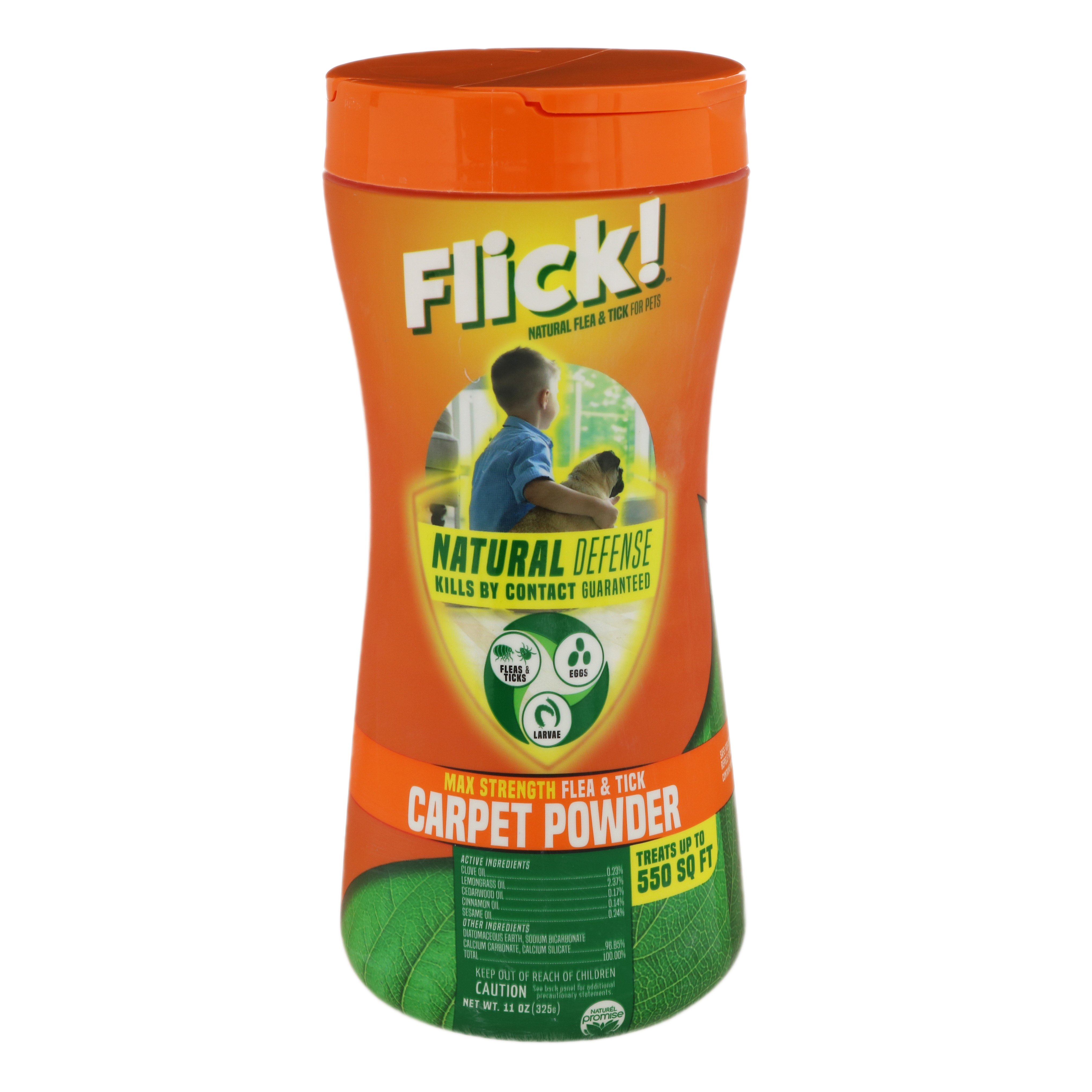 Flick! Flea & Tick Carpet Powder Shop Insect Killers at HEB