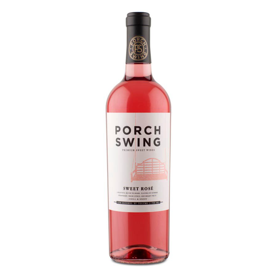 Porch Swing Sweet Rose - Shop Wine at H-E-B