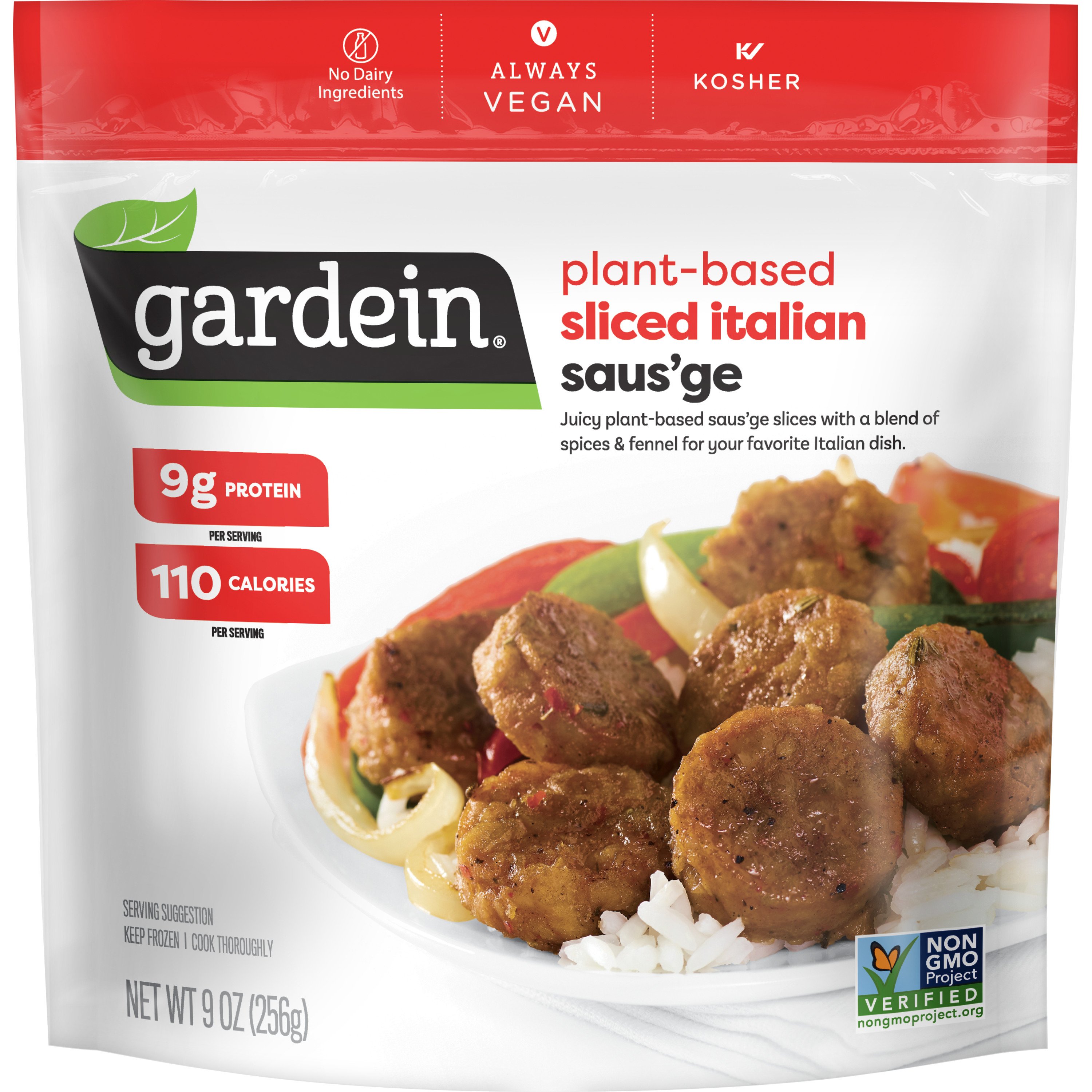 Gardein Sliced Italian Sausage Shop Meat Alternatives at HEB