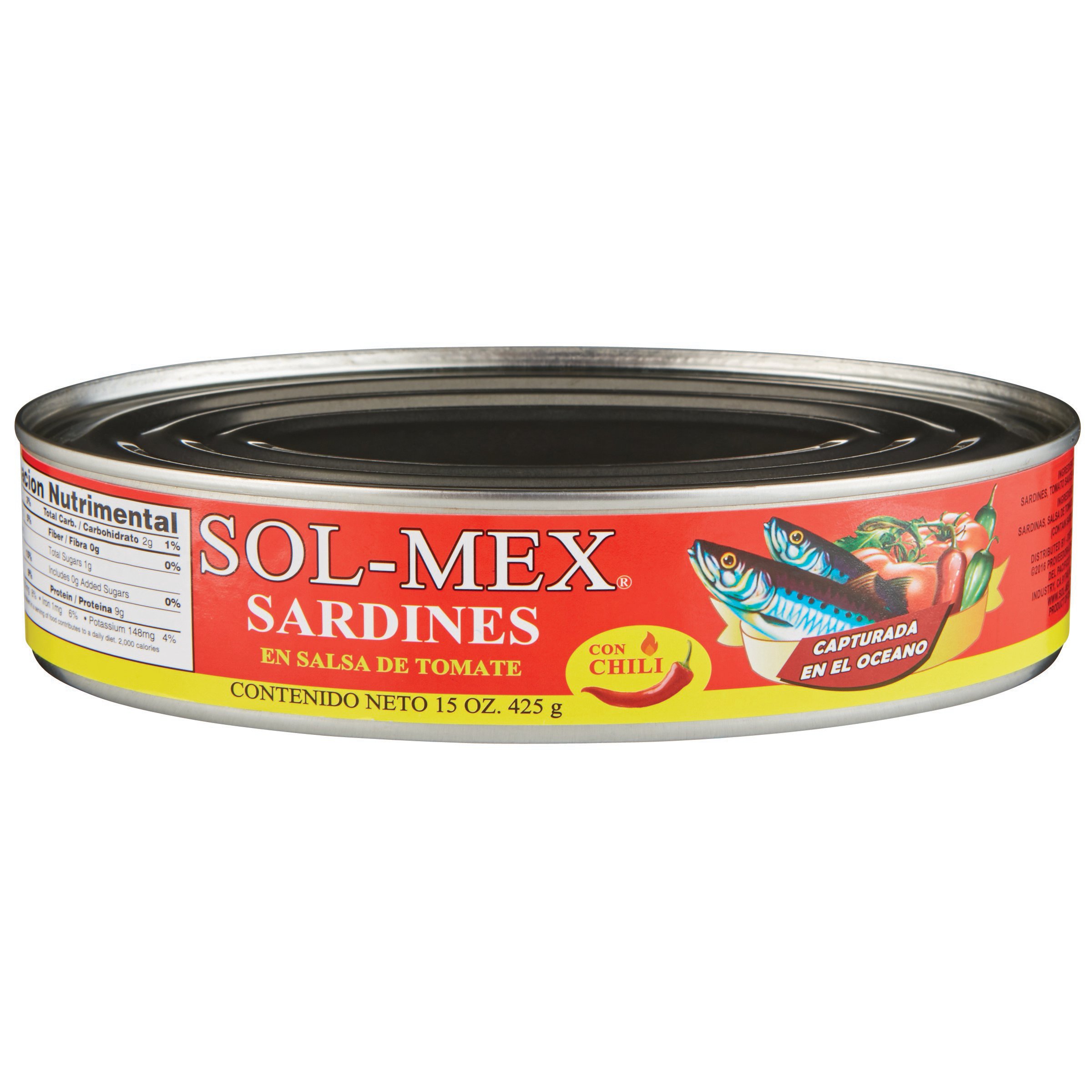 Sol-Mex Sardinas Con Chili Hot Sardines - Shop Seafood at H-E-B