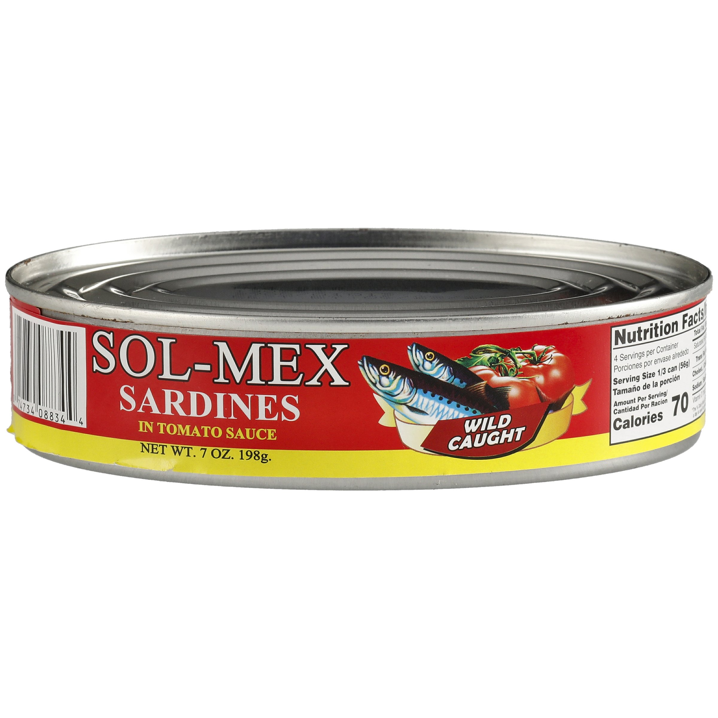 SolMex Sardinas Sardines in Tomato Sauce Shop Seafood at HEB