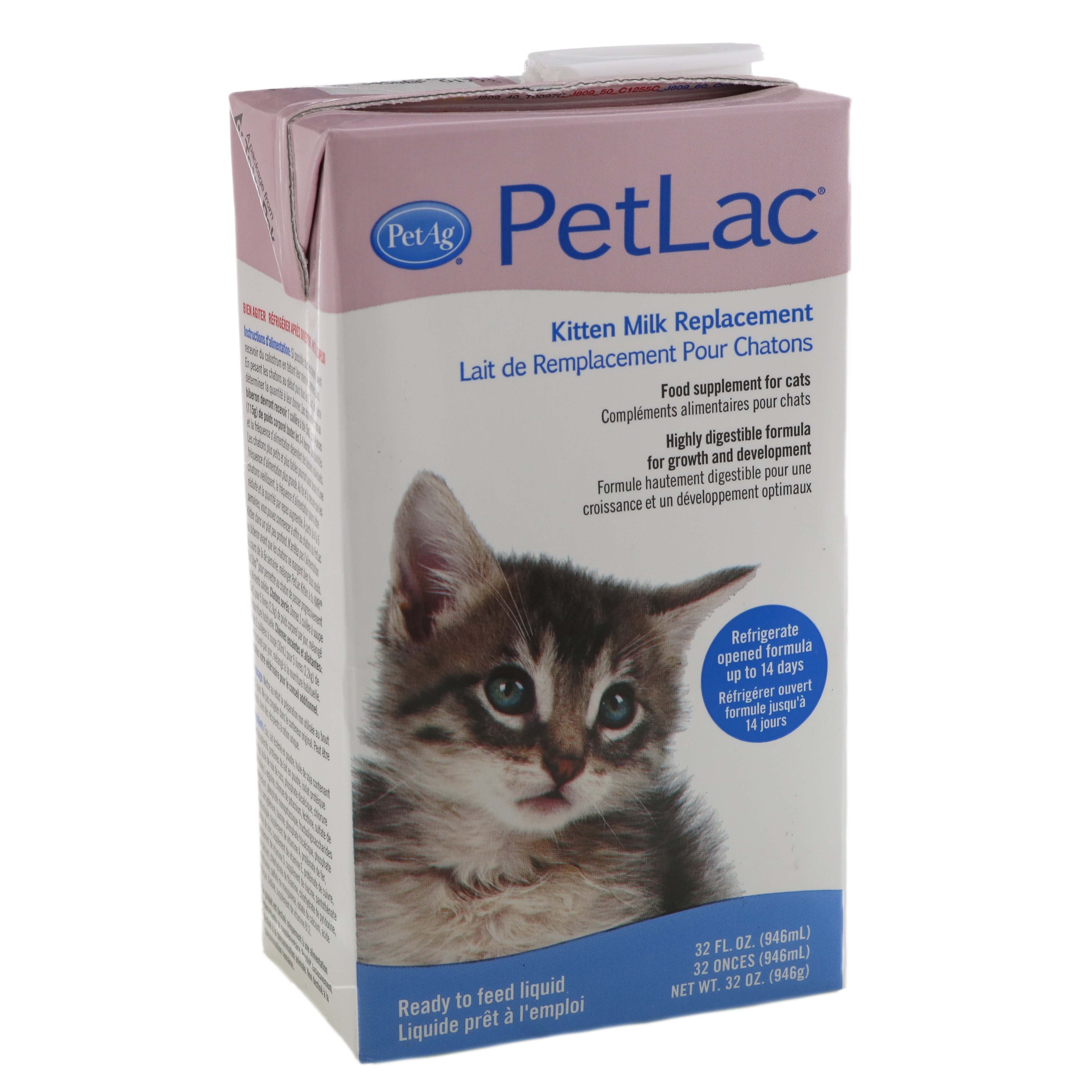 PetAg Petlac Kitten Milk Replacement Shop Healthcare & Grooming at HEB