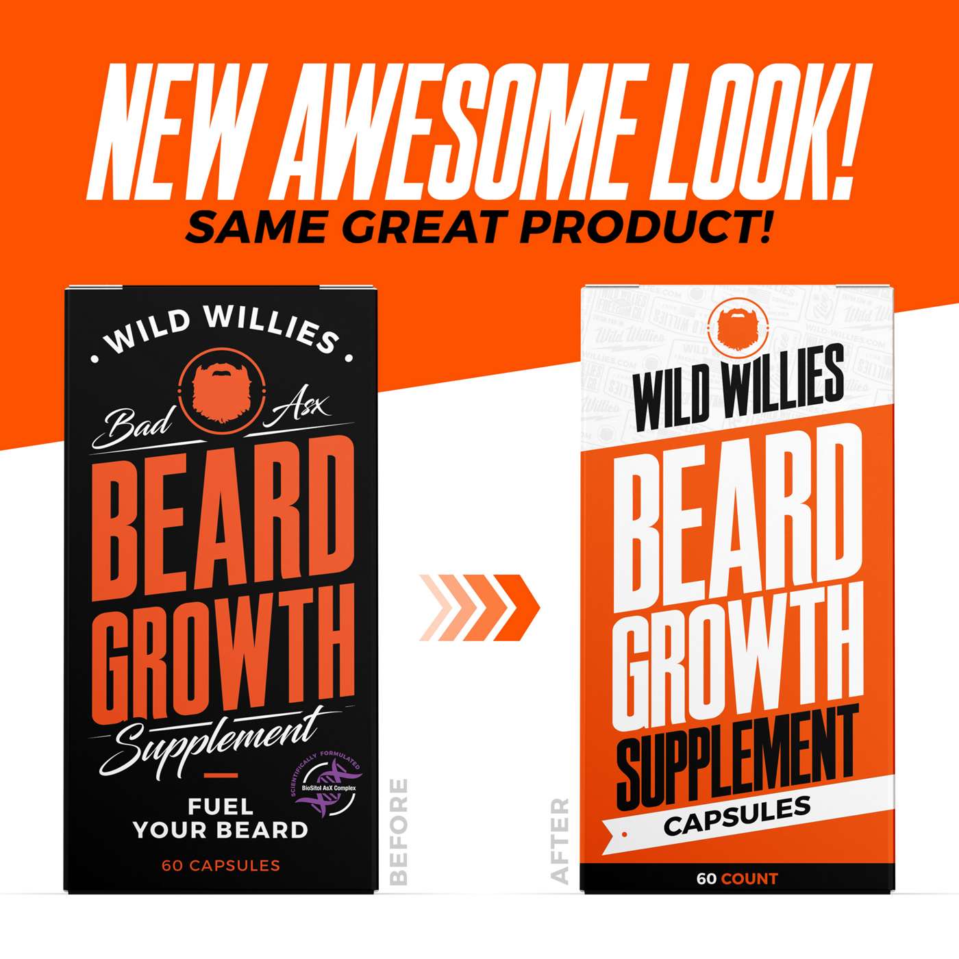 Wild Willies Beard Growth Supplement; image 7 of 7