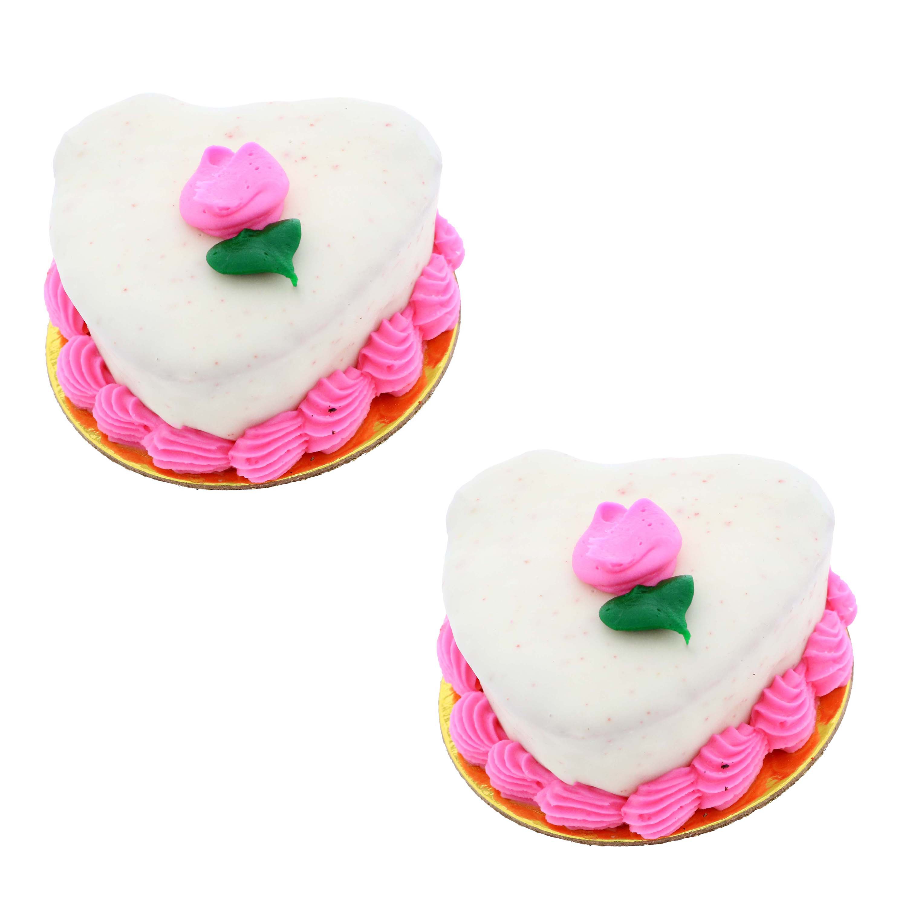 H E B Bakery Heart Shaped Mini Red Velvet Cakes Shop Standard Cakes At H E B 