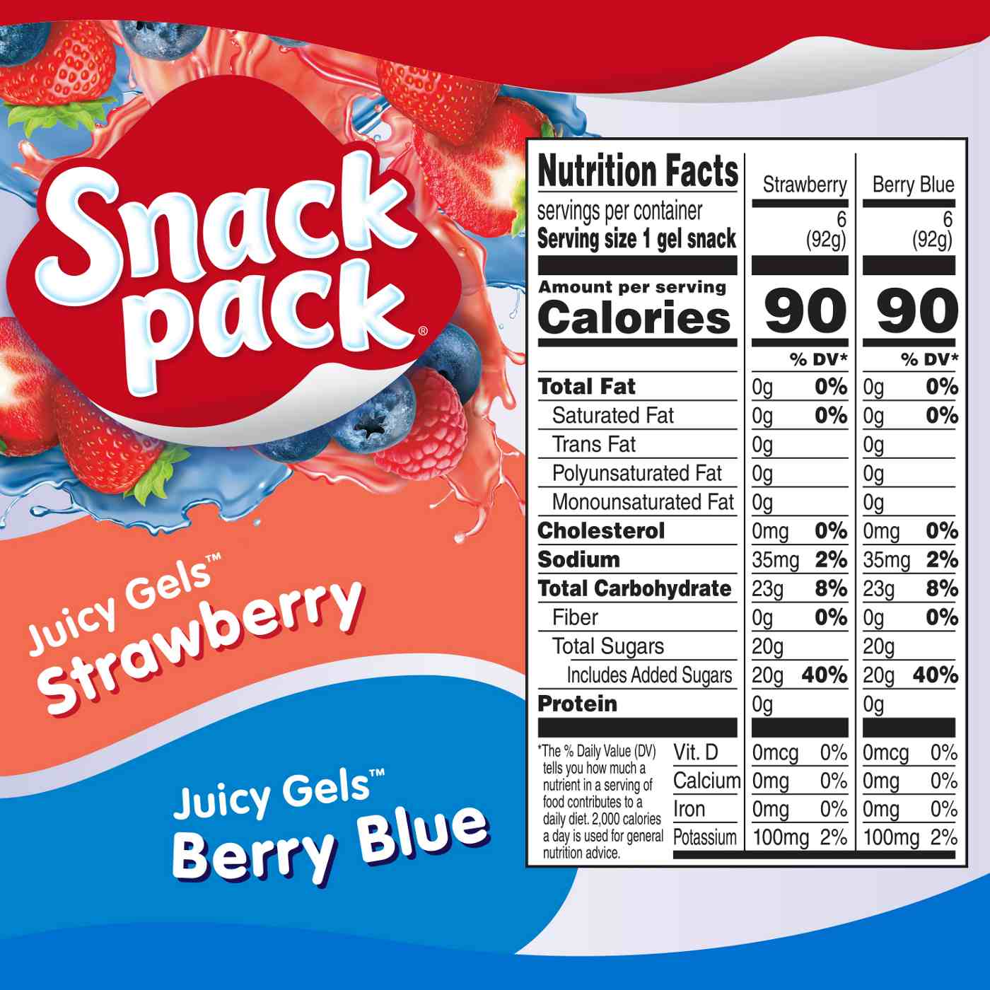 Snack Pack Strawberry & Berry Blue Juicy Gels Cups Family Pack; image 7 of 7