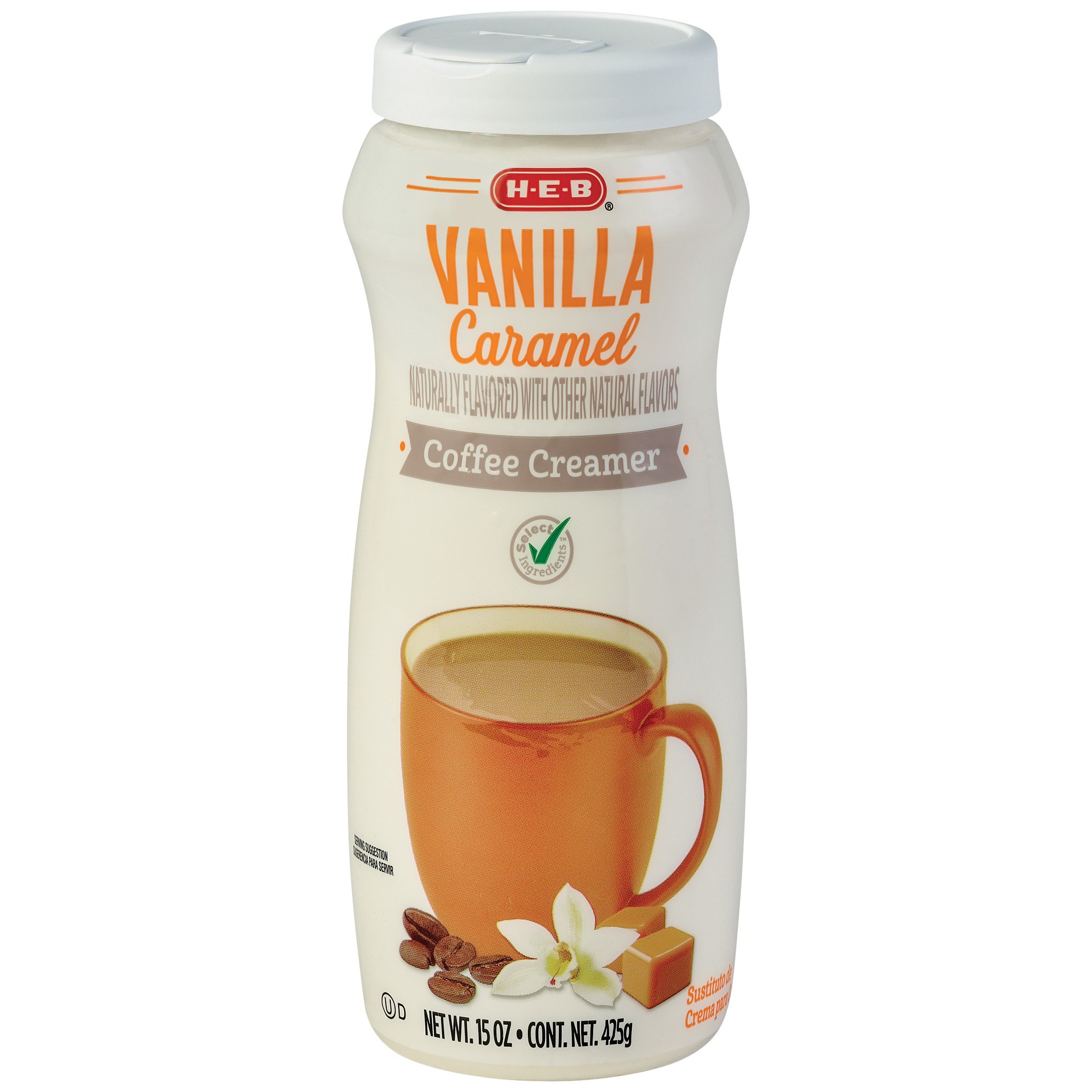 HEB Select Ingredients Vanilla Caramel Powdered Coffee Creamer Shop
