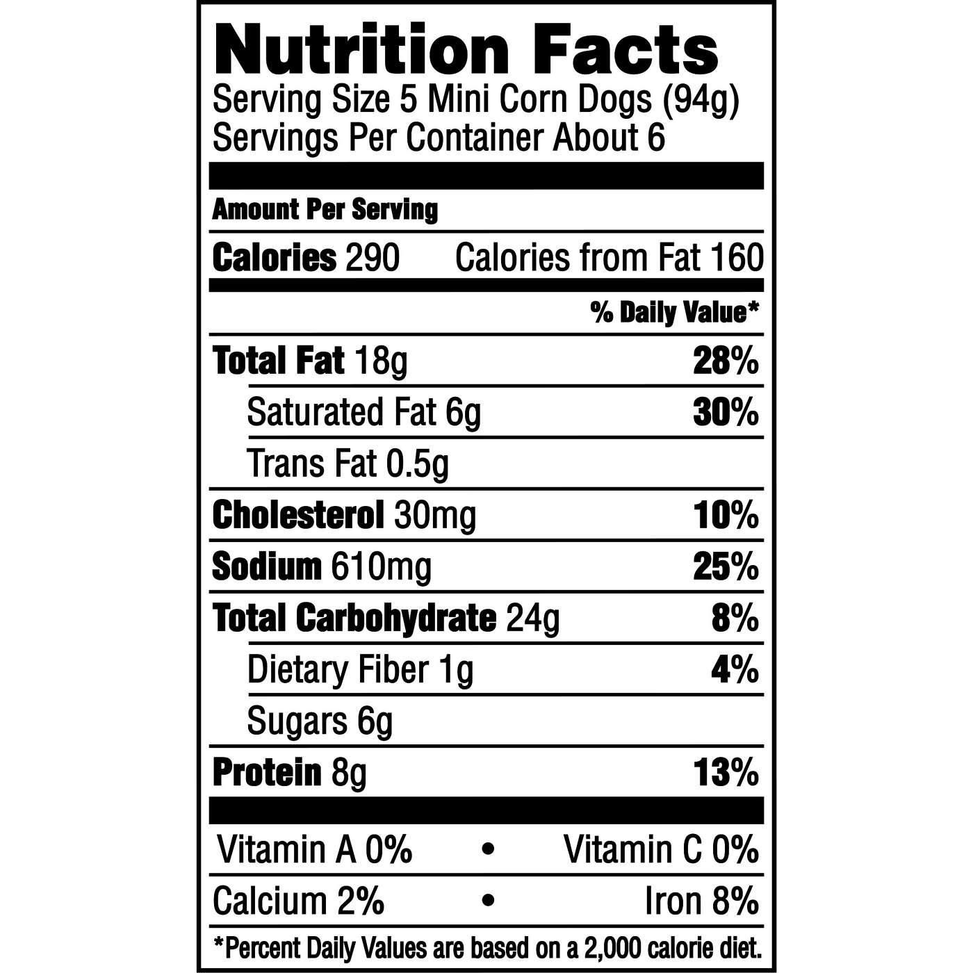 State Fair Frozen Beef Mini Corn Dogs; image 2 of 5