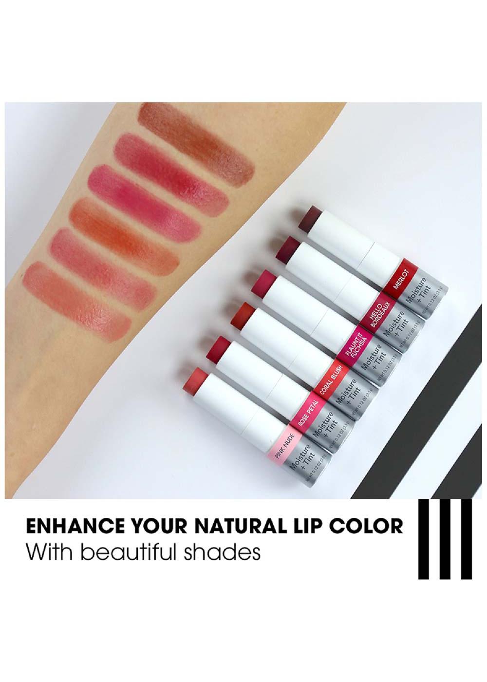 ChapStick Total Hydration Rose Petal Tinted Moisturizer Lip Balm Tube