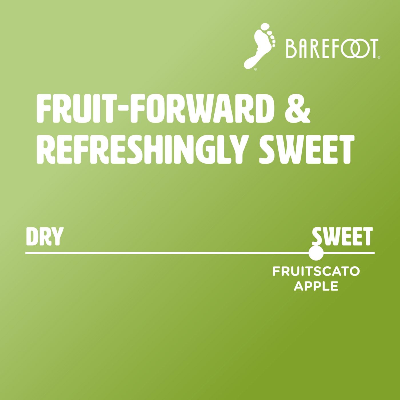 Barefoot Fruitscato Sweet Apple Moscato; image 8 of 8