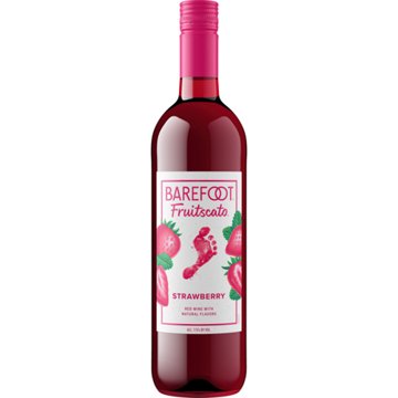 Barefoot Strawberry Moscato California Sweet Wine, 750 mL