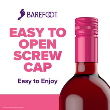Barefoot Strawberry Moscato California Sweet Wine, 750 mL