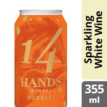14 Hands Bubbles White Sparkling Wine, 375 mL