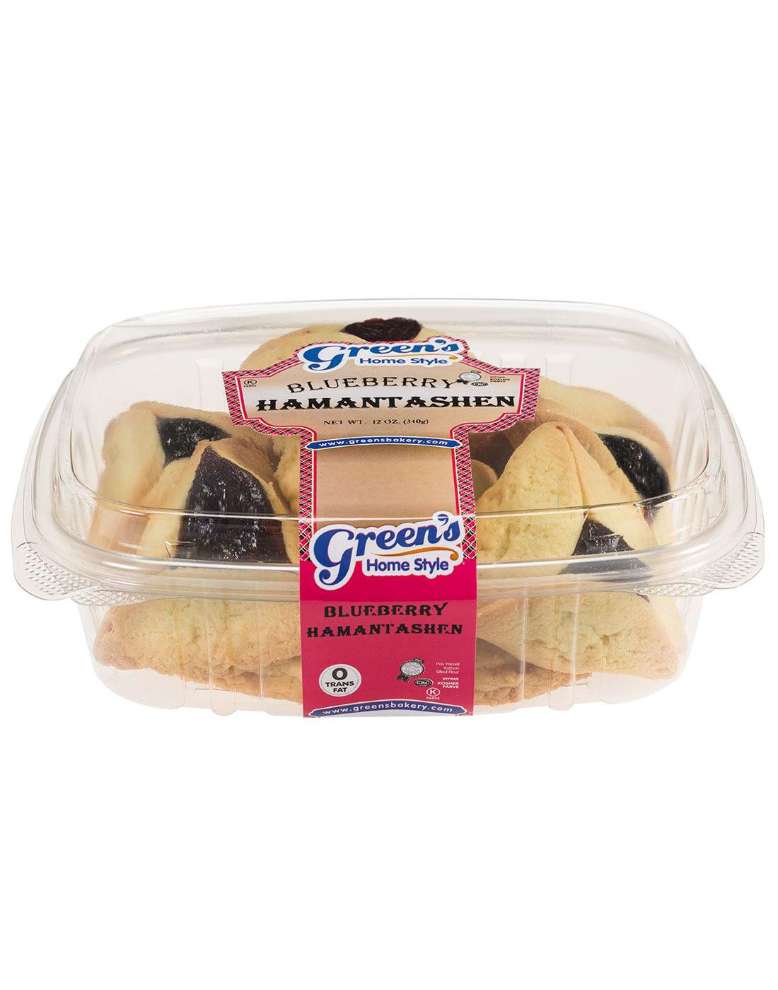 Green's Home Style Blueberry Hamentashen, Kosher; image 1 of 3