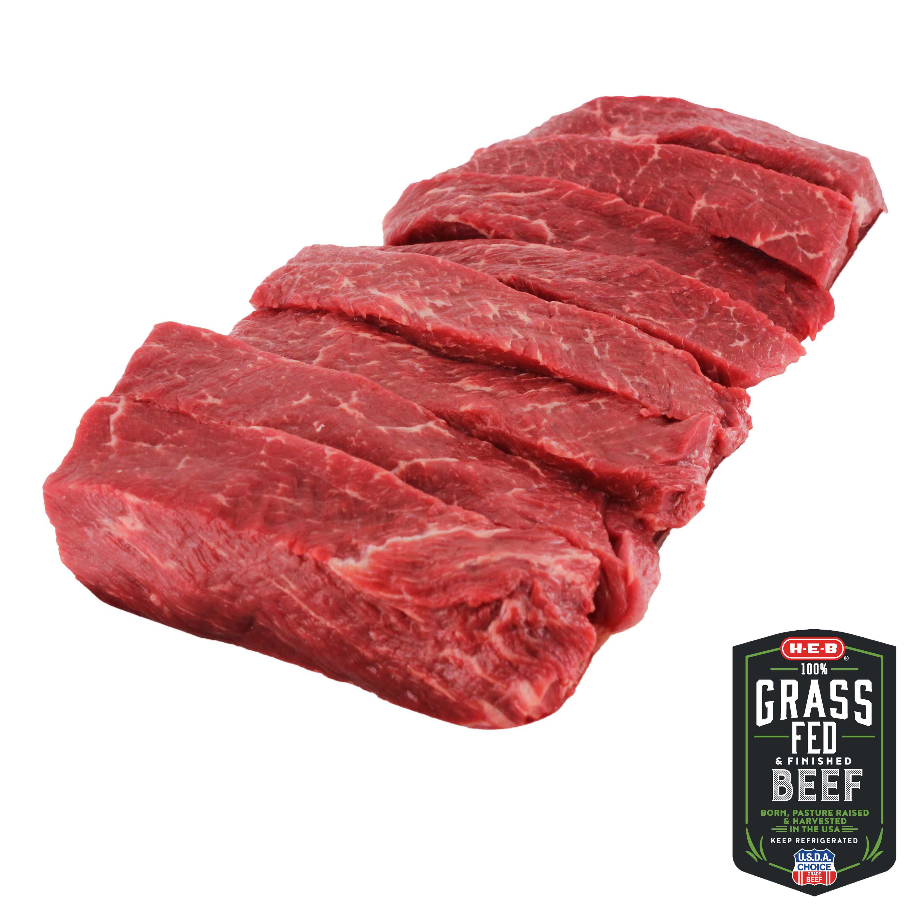 HEB Grass Fed Beef Chuck Txstyle Ribs Boneless, USDA Choice Shop