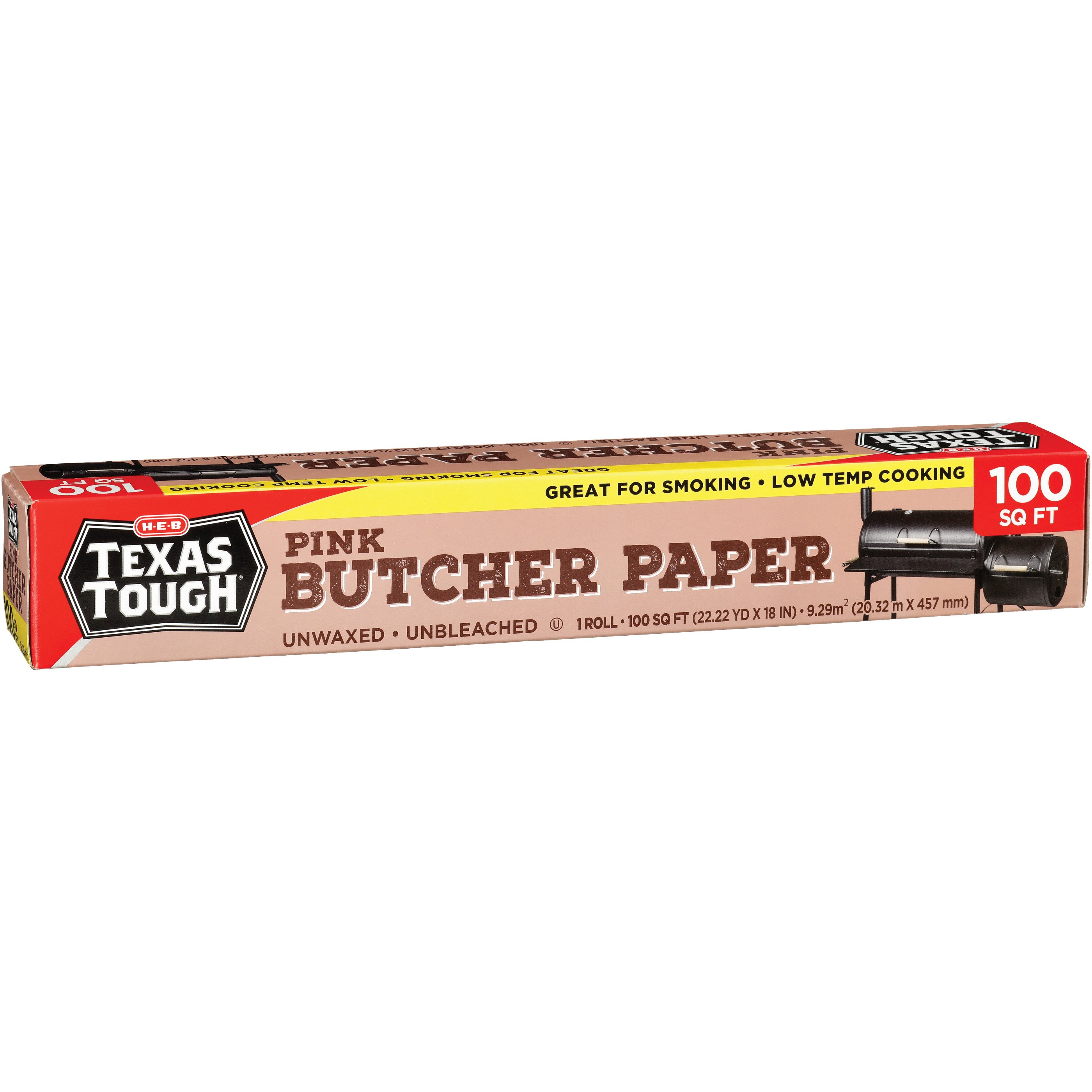H-E-B Texas Tough Pink Butcher Paper - Shop Foil & Plastic Wrap at H-E-B