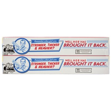H-E-B Texas Tough 12" Aluminum Foil - Twin Pack, 400 sq ft
