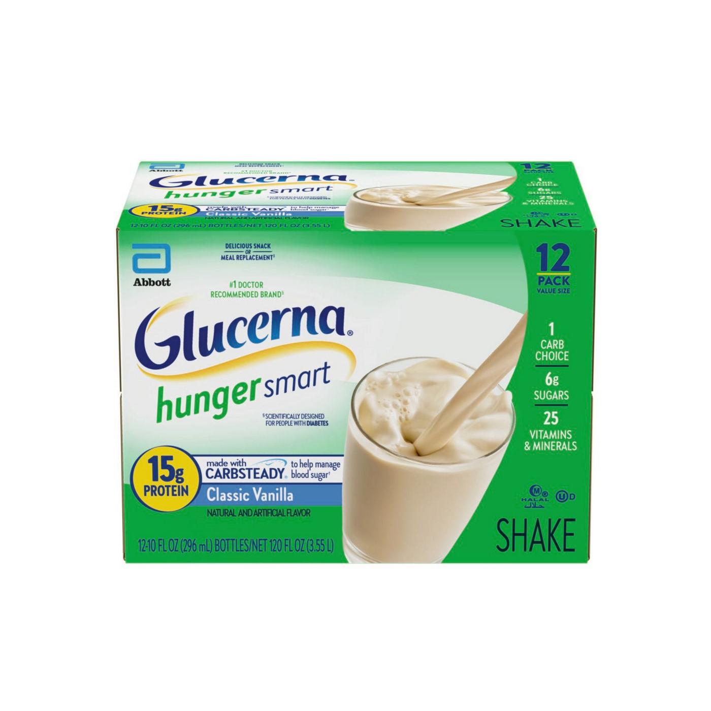 Glucerna Hunger Smart Nutritional Shakes - Classic Vanilla; image 10 of 13